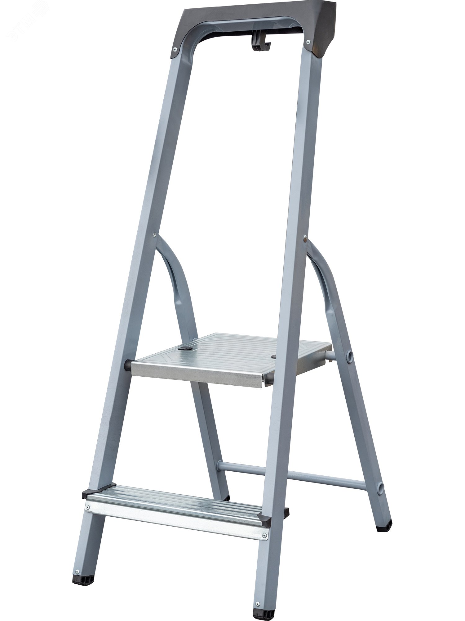 Изображение товара Стальная стремянка NV 1155 2х2 ступеней максимальная нагрузка 150 кг надежная