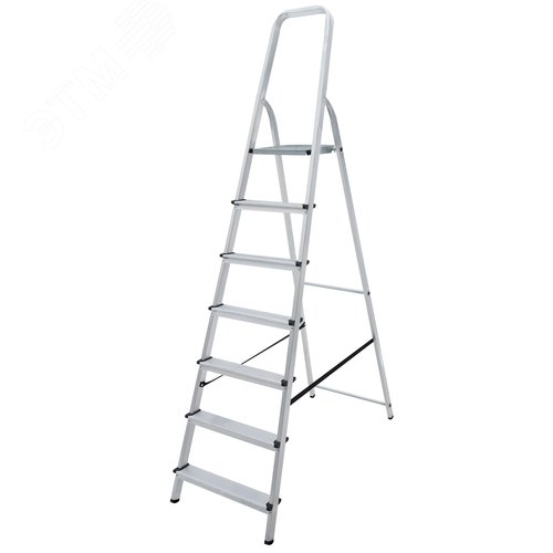 Изображение товара Стремянка алюминиевая NV 1110, 1х7 ступеней 80 мм (шт)