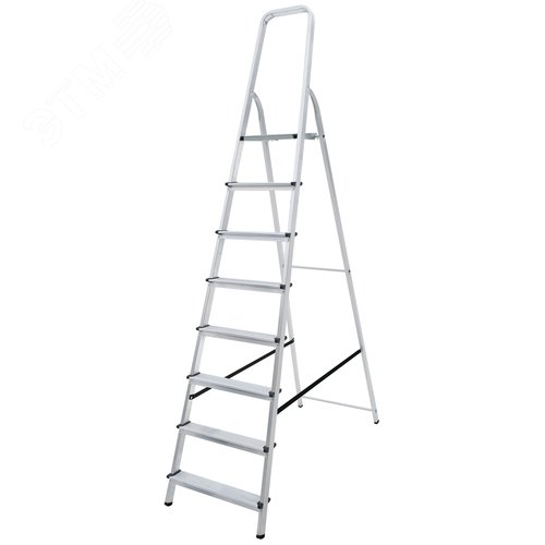 Изображение товара Стремянка алюминиевая NV 1110, 1х8 ступеней 80 мм (шт)