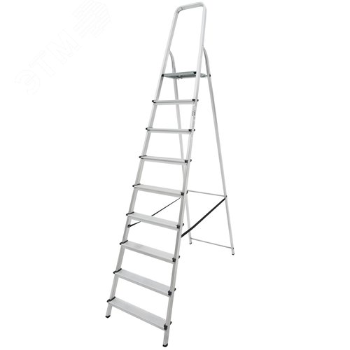 Изображение товара Стремянка алюминиевая NV 1110, 1х9 ступеней 80 мм (шт)