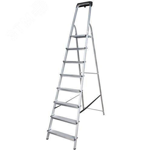 Изображение товара Стремянка алюминиевая NV 1115, 1х8 ступеней 80 мм, органайзер (шт)