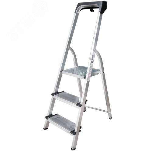 Изображение товара Стремянка алюминиевая NV 1118, 1х3 ступеней 130 мм, органайзер (шт)