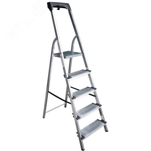 Изображение товара Стремянка алюминиевая NV 1118, 1х5 ступеней 130 мм, органайзер (шт)