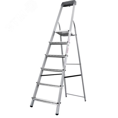 Изображение товара Стремянка стальная NV 1155, 1х6 ступеней 70 мм (шт)