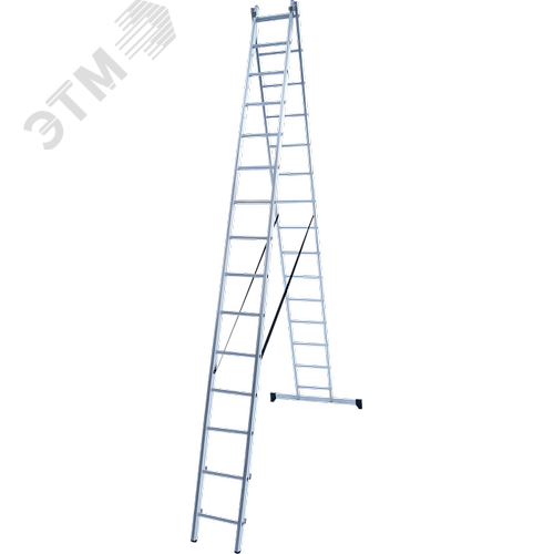 Изображение товара Лестница алюминиевая двухсекционная NV 1220, 2х15 перекладин (шт)