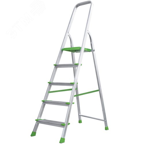 Изображение товара Стремянка алюминиевая NV 2117, 1х5 ступеней 130 мм (шт)