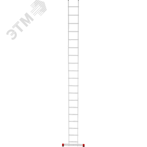 Изображение товара Лестница алюминиевая односекционная NV 2210, 1х19 перекладин (шт)