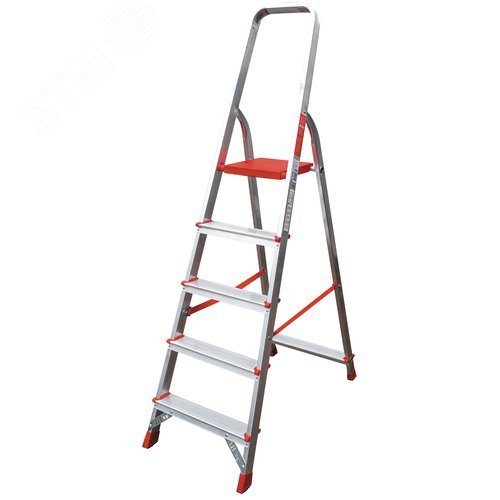 Изображение товара Стремянка алюминиевая NV 3110, 1х5 ступеней 80 мм (шт)