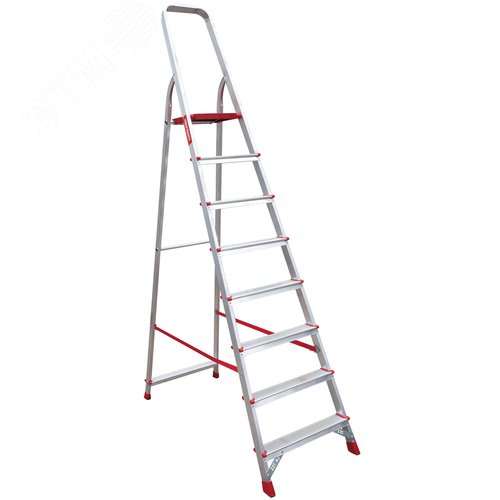 Изображение товара Стремянка алюминиевая NV 3110, 1х8 ступеней 80 мм (шт)