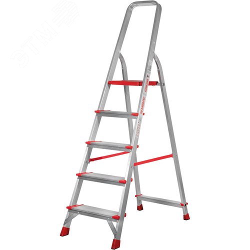 Изображение товара Стремянка алюминиевая NV 3117, 1х5 ступеней 130 мм (шт)