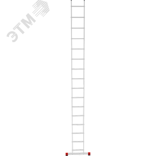 Изображение товара Лестница алюминиевая односекционная NV 2210, 1х16 перекладин (шт)
