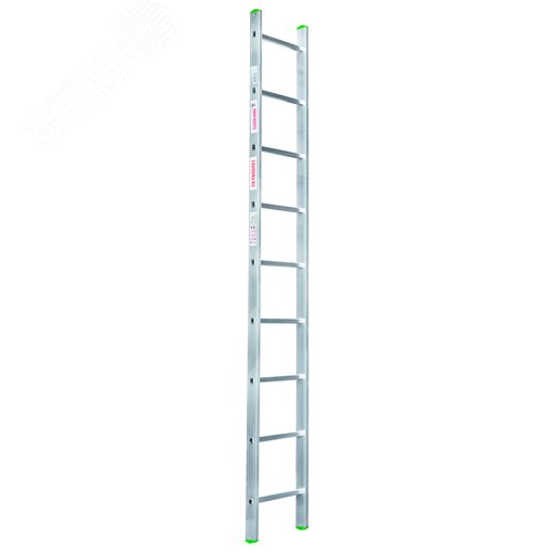 Изображение товара Лестница алюминиевая односекционная NV 2210, 1х9 перекладин (шт)