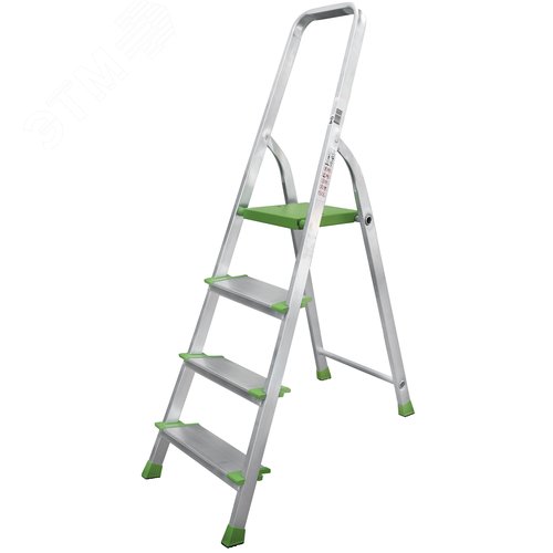 Изображение товара Стремянка алюминиевая NV 2117, 1х4 ступеней 130 мм (шт)