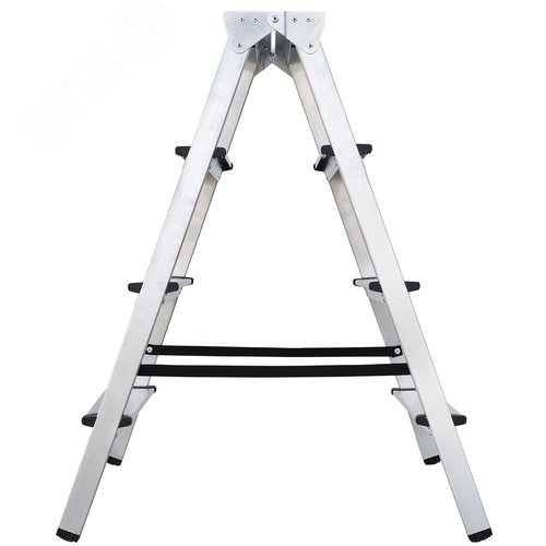 Изображение товара Стремянка алюминевая двухсторонняя NV 1120, 2х4 ступеней 80 мм (шт)