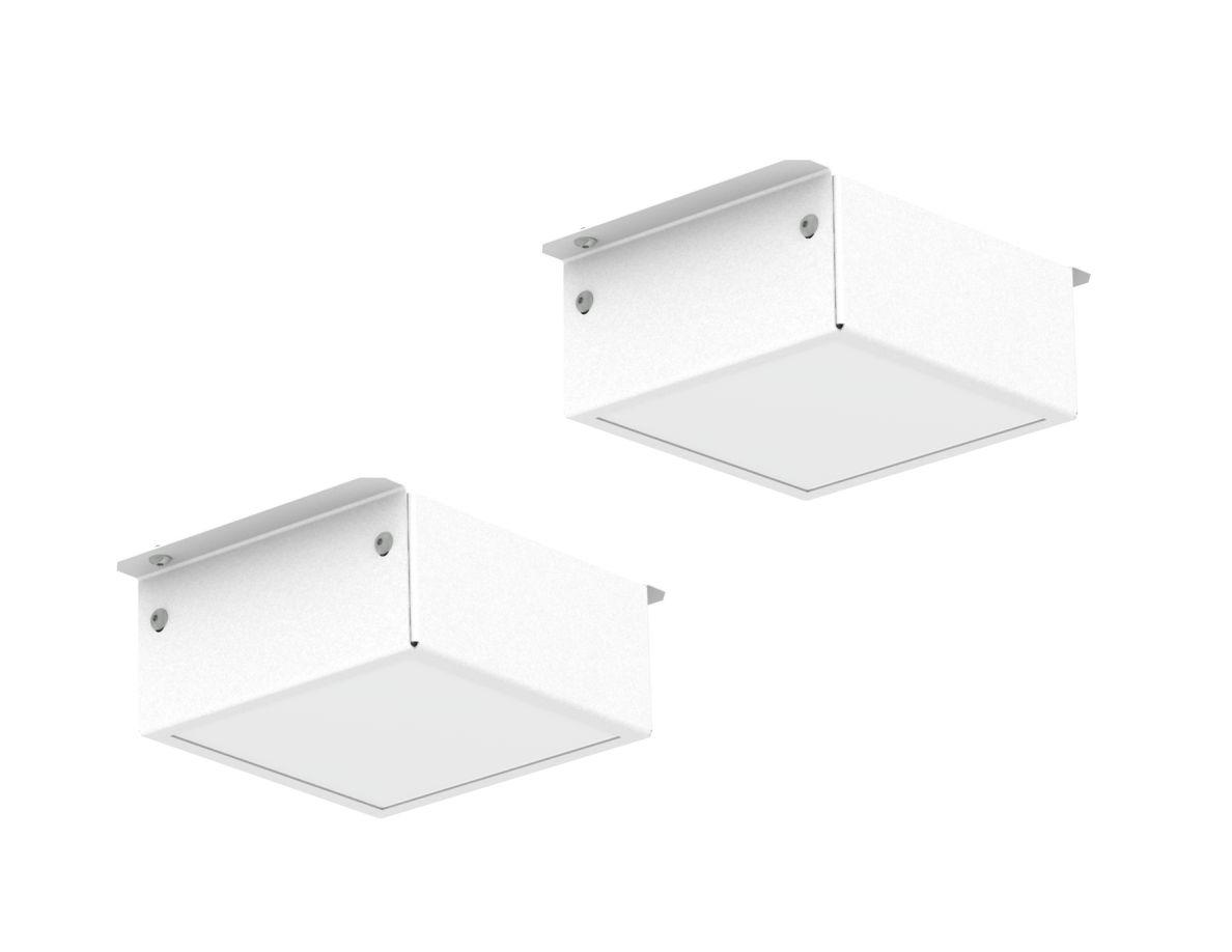 Светильник светодиодный встраиваемый в Грильято TLGD02-19-830-OL-EM1 19Вт 1200лм 3000K Ra80 IP20 с БАП 1 час