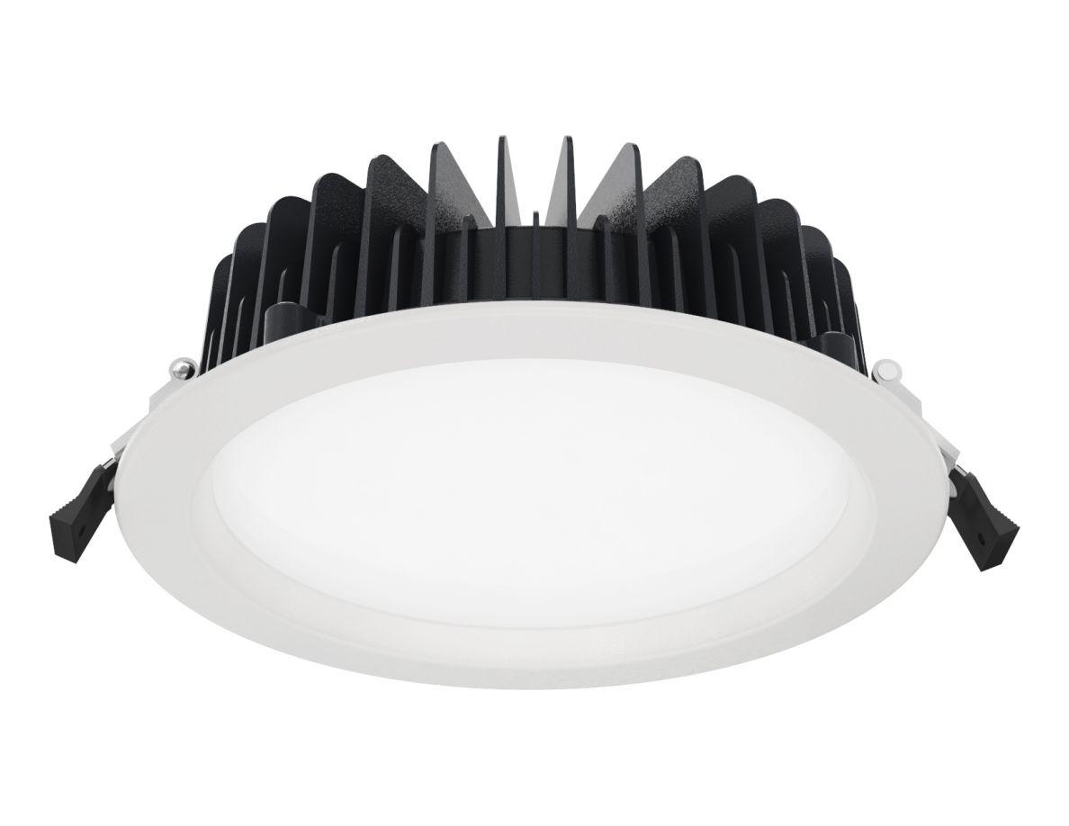Светильник светодиодный встраиваемый downlight TLDR08-24-930-OL-EM1-IP65 24Вт 1850лм 3000K Ra90 IP65 с БАП 1 час