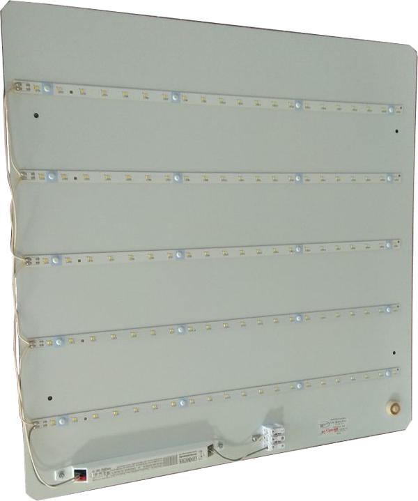 Панель световая TL04-63-840-EM1-ETM ДВО, 8500 лм, 63 Вт, 4000 К, Ra80, IP20, аварийный блок 1 час