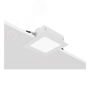 Светильник светодиодный встраиваемый downlight ДВО TLDS06-M-8-840-OL 8Вт 700лм 4000K Ra80 IP20 - фото 2