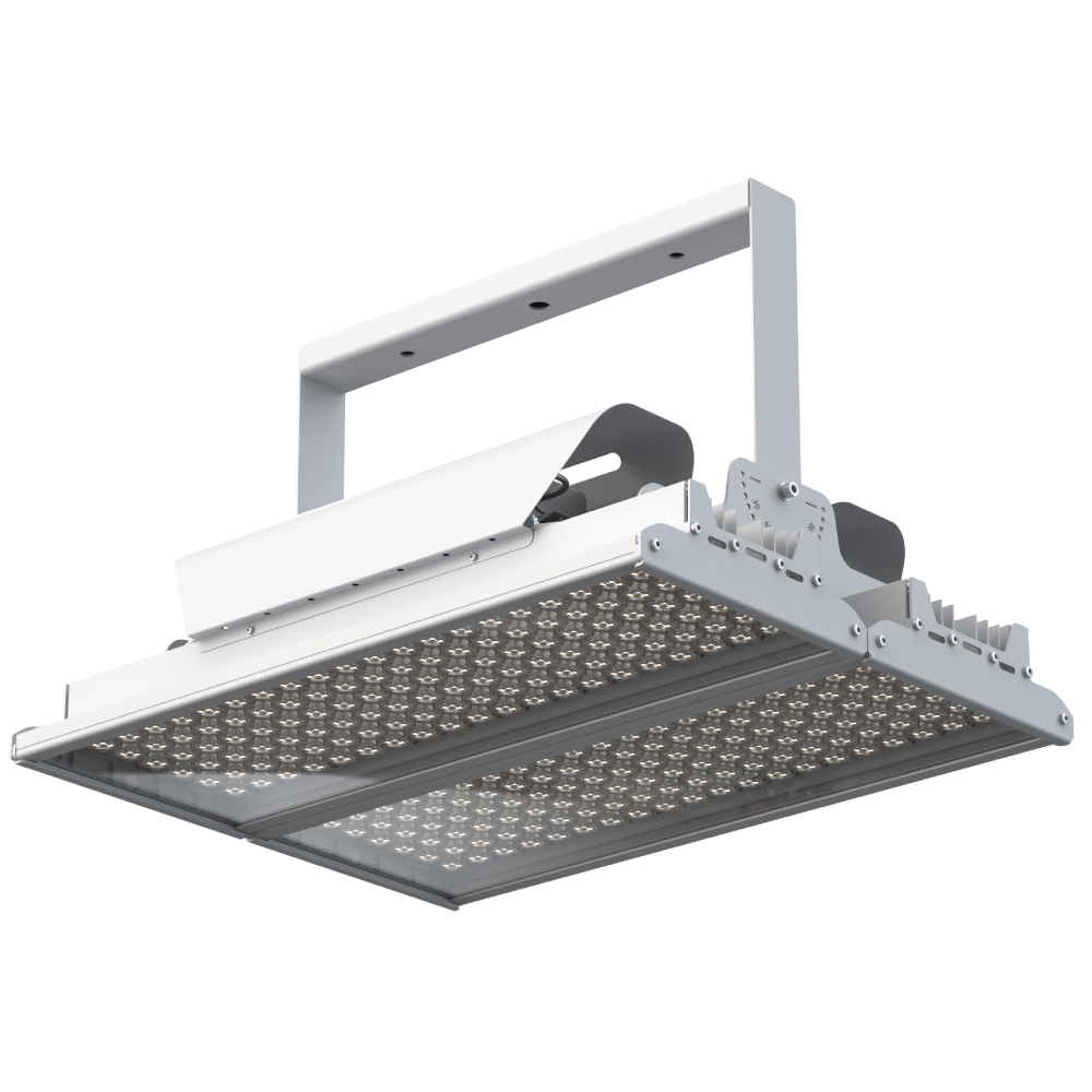 Светильник светодиодный ДО-500Вт Эверикс LED-500-Э30х90.4-IP66-У12/LIRA/840/RAL7035/TG/AC230/D/Х/G1