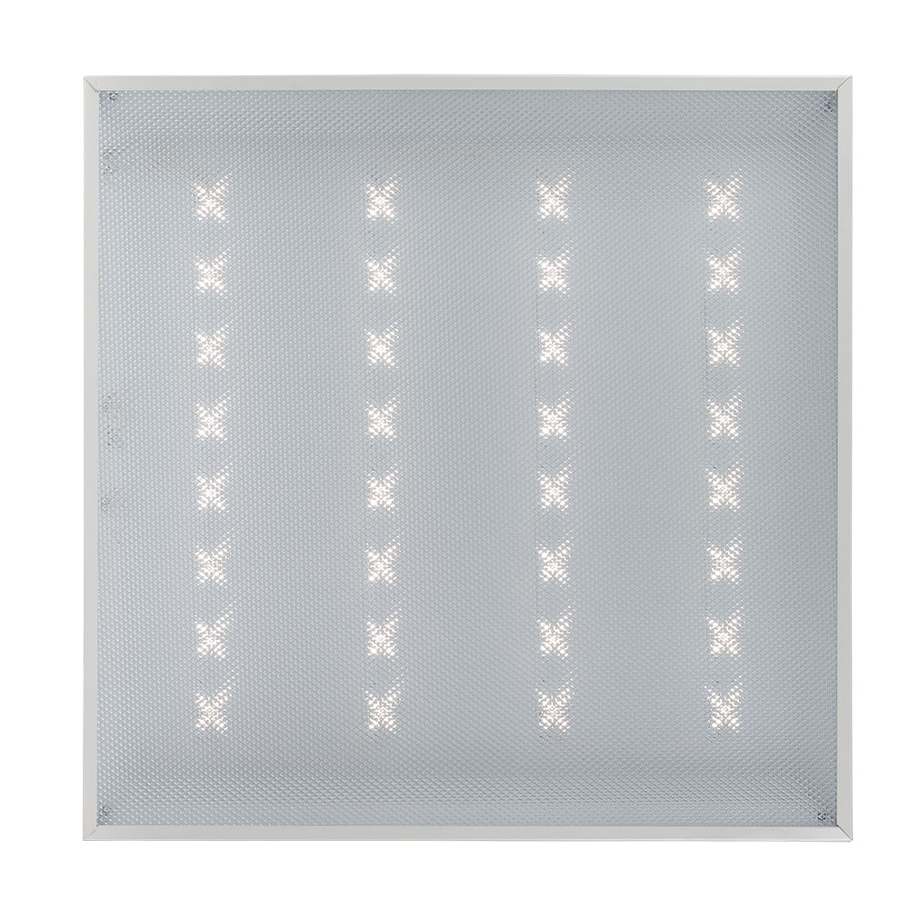 Светильник светодиодный ДВО-06-30-003 3500К 2800Лм призма IP20