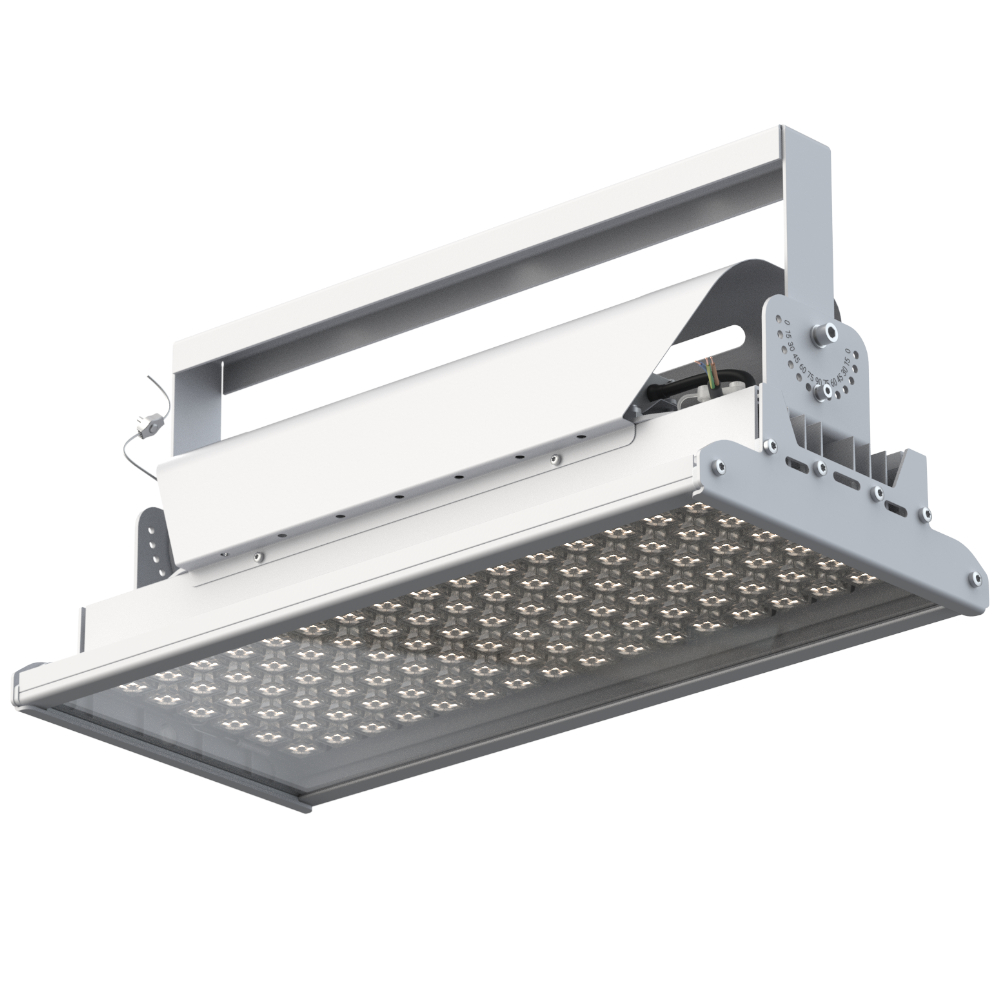Светильник светодиодный ДО-200Вт Эверикс LED-200-Э30х90.4-IP66-УХЛ11/LIRA/740/RAL7035/TG/AC230/D/Х/G1