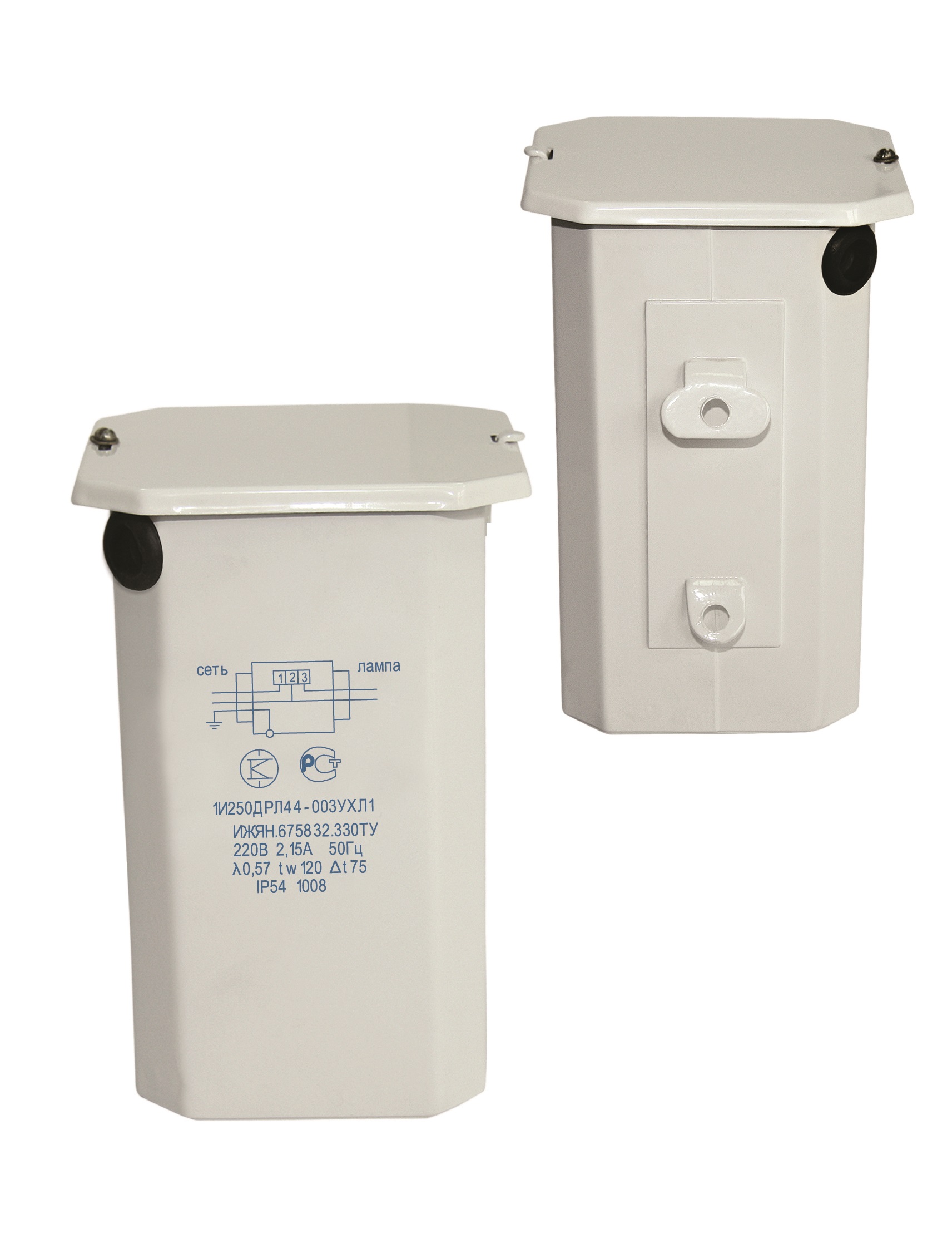 Аппарат пускорегулирующий ПРА ДРЛ 1К400 ДРЛ44-003 независимый IP54 УХЛ1