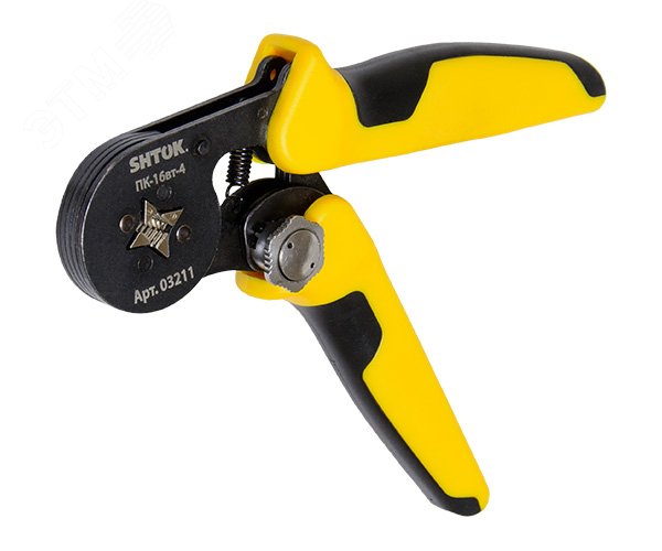 Изображение товара Пресс-клещи ПК-16вт-4 для опрессовки втулочных наконечников Россия