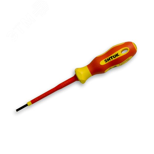 Изображение товара Отвертка диэлектрическая 1000V SL 2.5x0.4x75 мм SHTOK