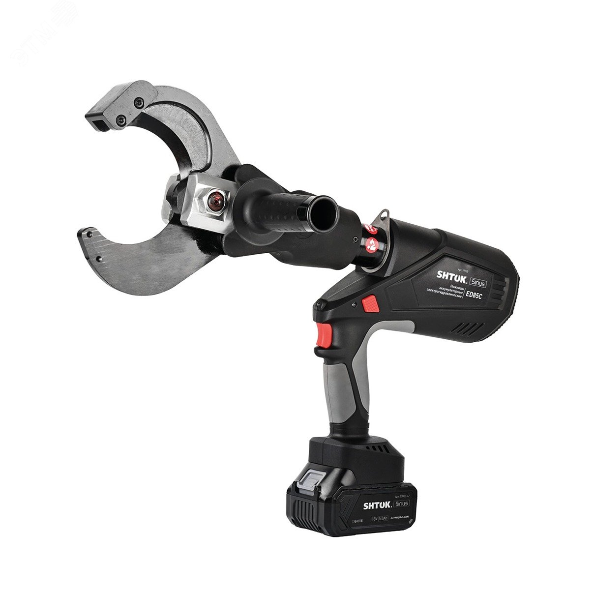 Изображение товара Ножницы аккумуляторные электрогидравлические 60kN ED-85C, серия SIRIUS (шт)