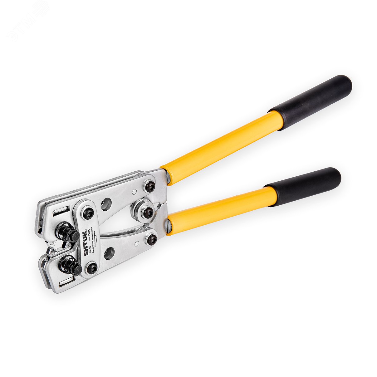 Изображение товара Пресс-клещи ПК-50 для опрессовки кабельных наконечников надежный инструмент