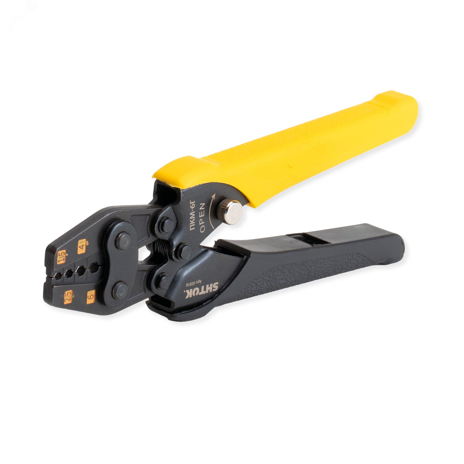 Изображение товара Пресс-клещи ПКМ-6Г Hex Style для обжима гильз и наконечников 0.5-6мм2