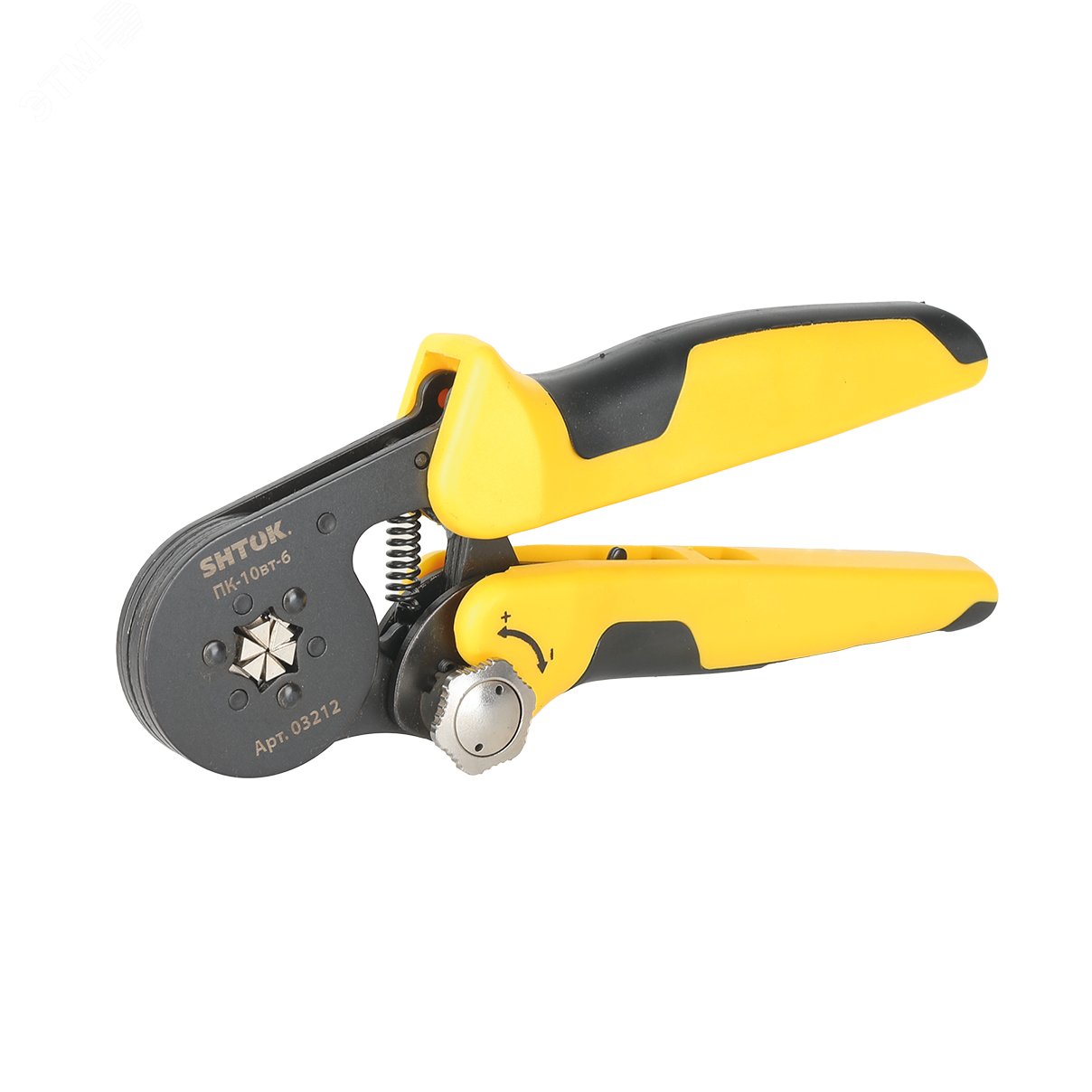 Изображение товара Пресс-клещи ПК-10вт-6 для обжима втулочных наконечников 0.25-10 мм2