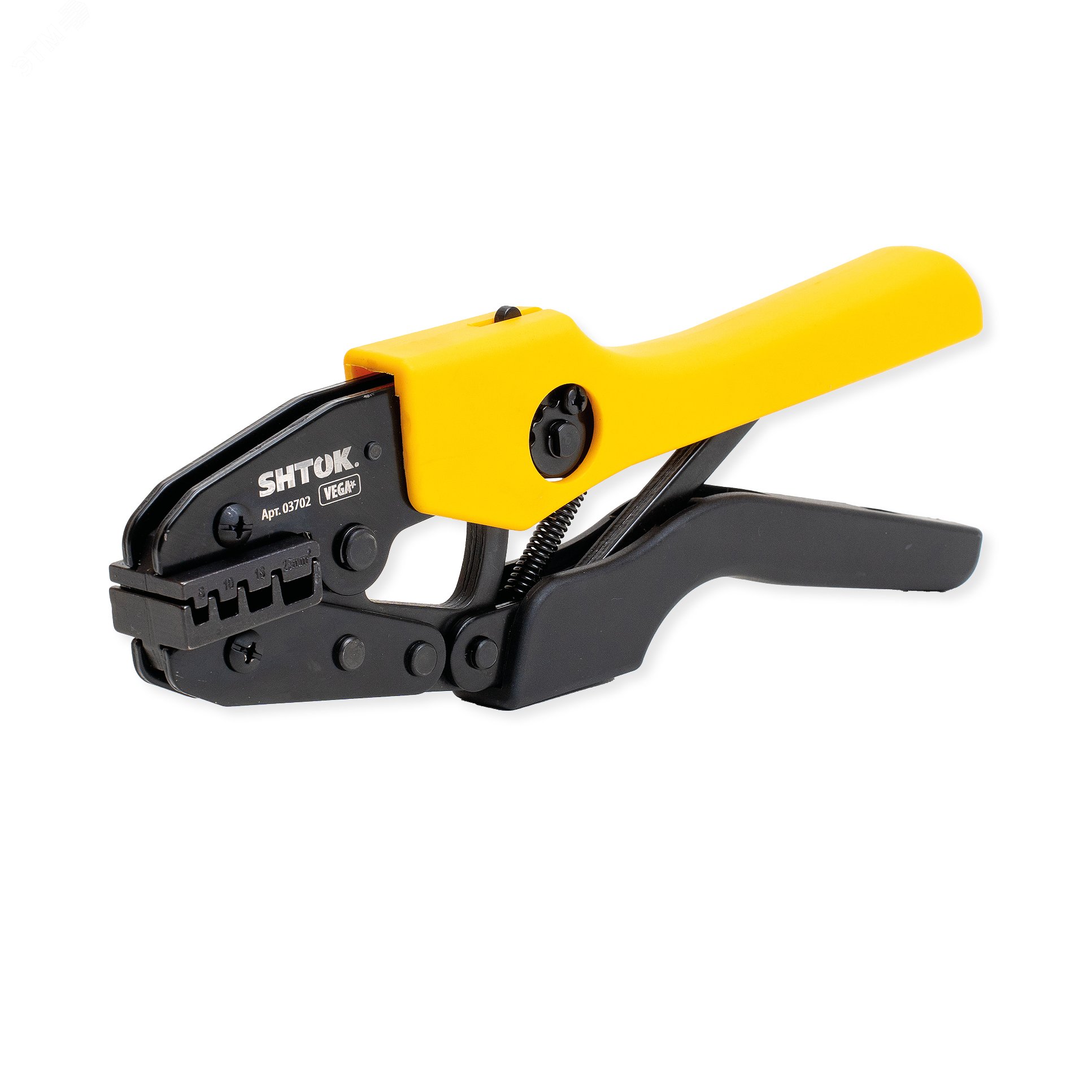 Изображение товара Профессиональные пресс-клещи ПК-23+ серии VEGA для обжима наконечников 10-25 мм