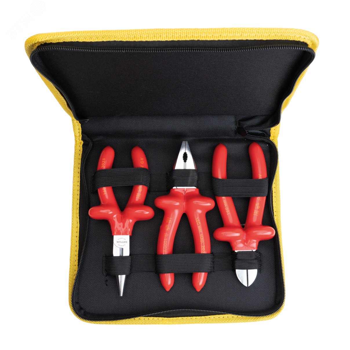 Изображение товара Набор диэлектрического инструмента №1 для электриков из хромомолибденовой стали