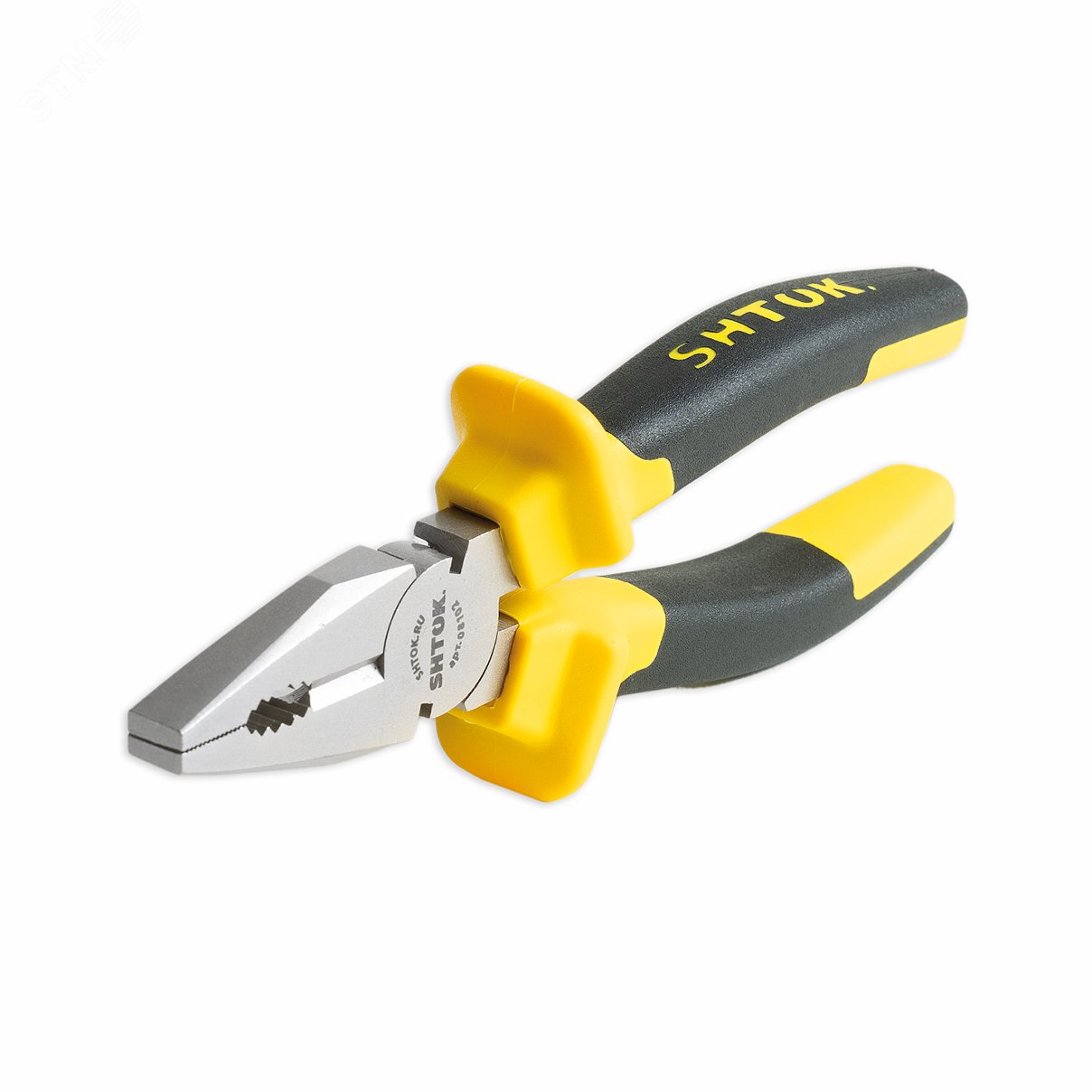 Изображение товара Диэлектрические пассатижи 1000В 180 мм SHTOK 08102 для электромонтажных работ