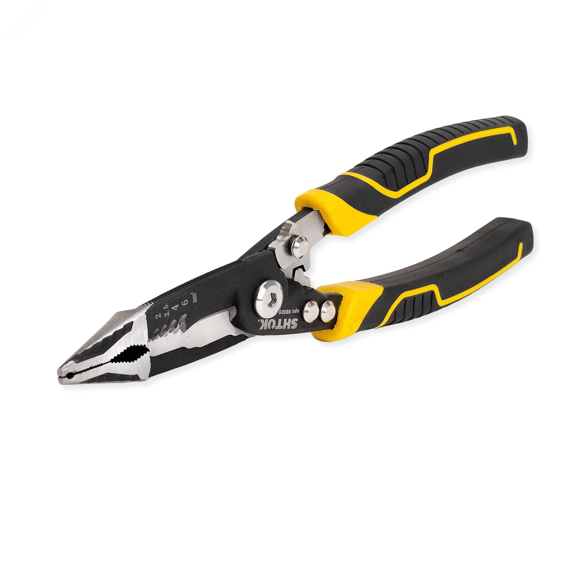 Изображение товара Многофункциональные электромонтажные клещи 6-в-1 серия ACRUX 210 мм