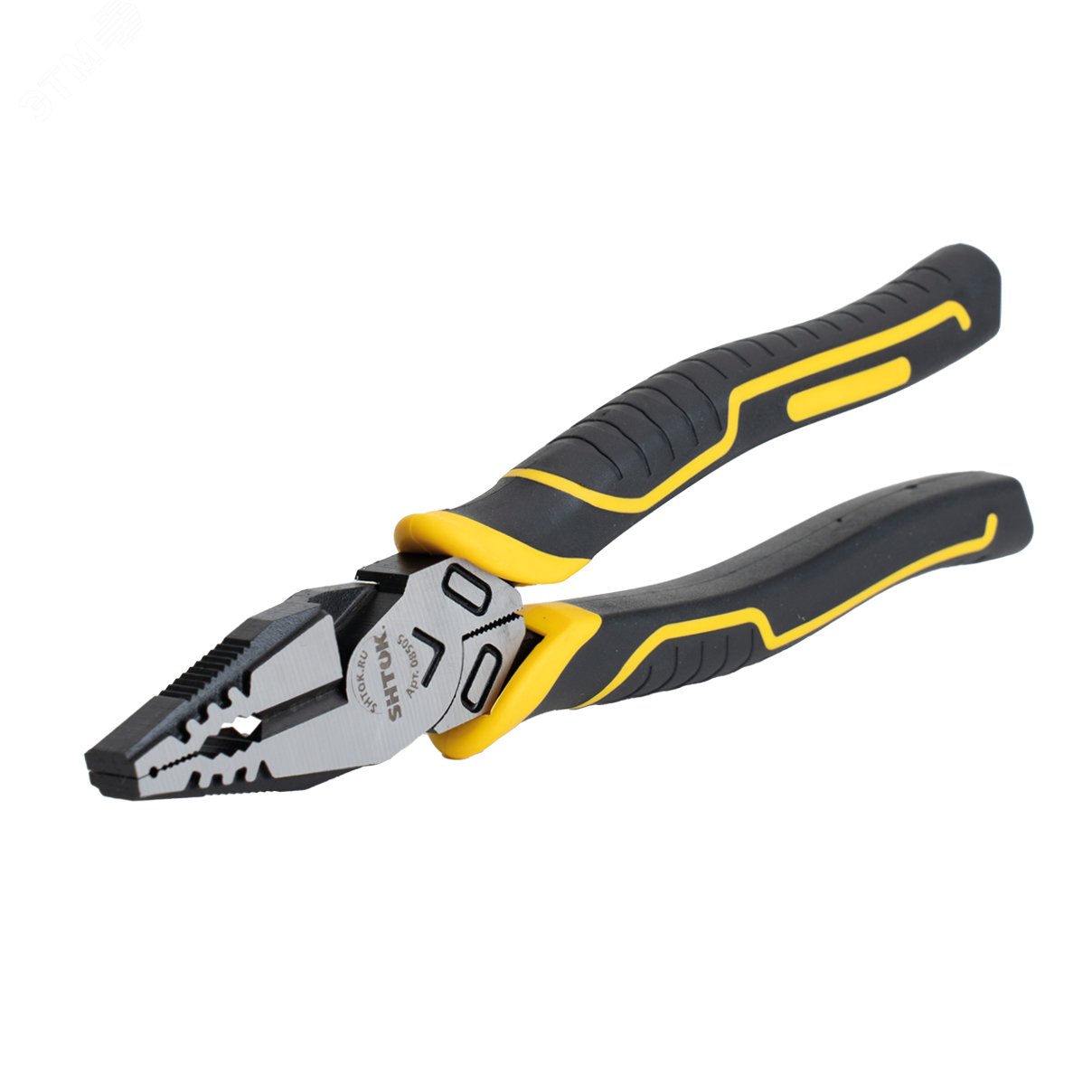 Изображение товара Пассатижи серия ACRUX 200 мм сталь HRC 62 фосфатированное покрытие