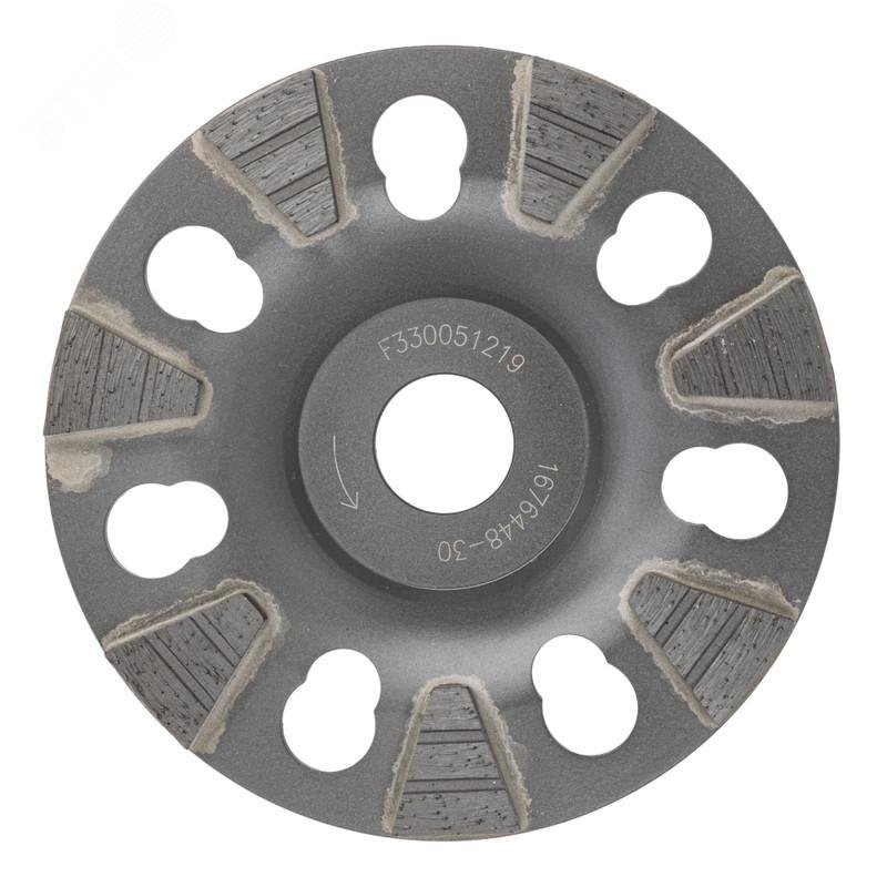 Изображение товара Чашка алмазная DGS-W 125х22.23 мм Angle Row для шлифования бетона