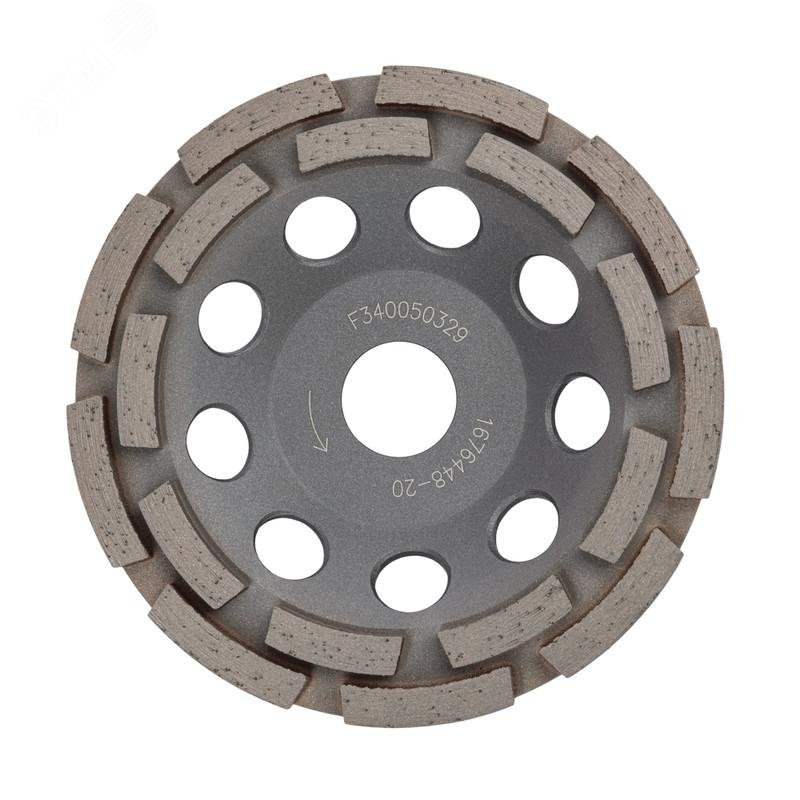 Изображение товара Чашка алмазная DGS-W 125х22.23 мм Double Row (шт)