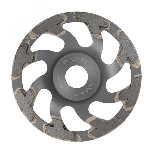 Изображение товара Чашка алмазная DGS-W 125х22.23 мм Fan-T Row (шт)