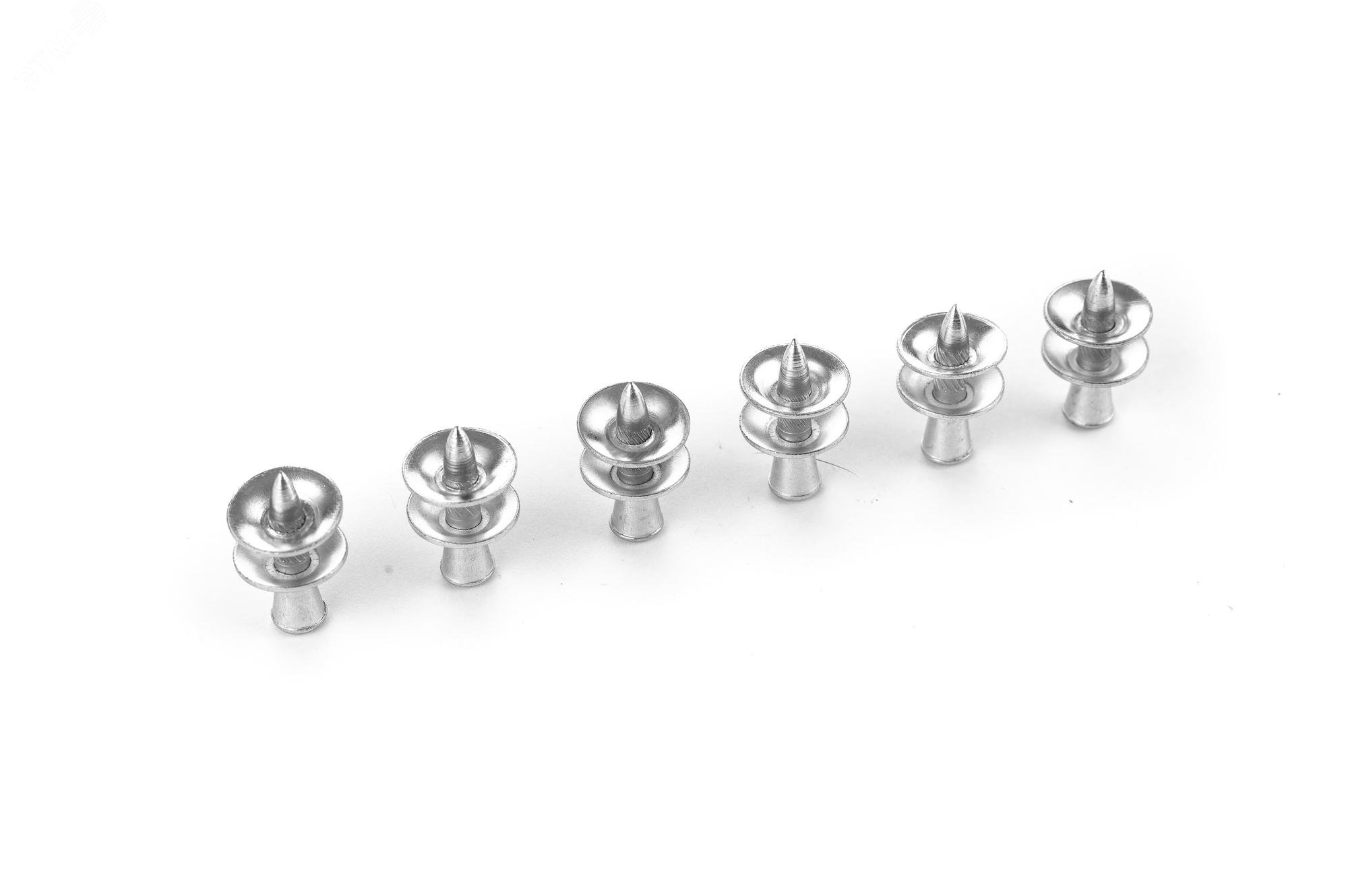 Изображение товара Дюбель-гвоздь по металлу ENP4.5х27-15 MOLOT 1000 шт оцинкованная сталь