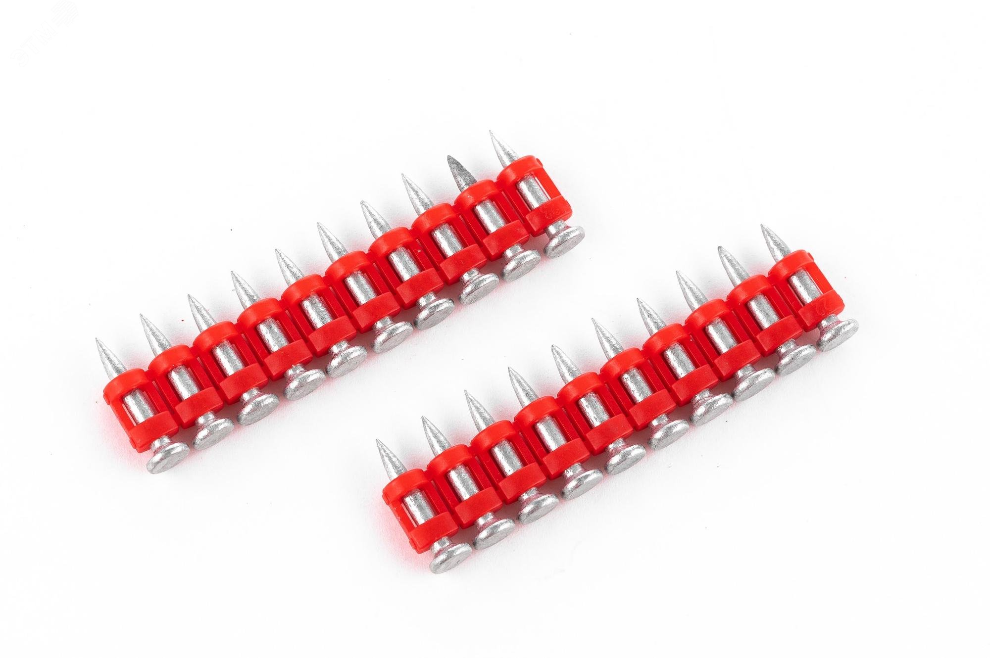 Изображение товара Гвоздь по бетону в ленте 2.7х19 мм 1000 шт MOLOT для креплений