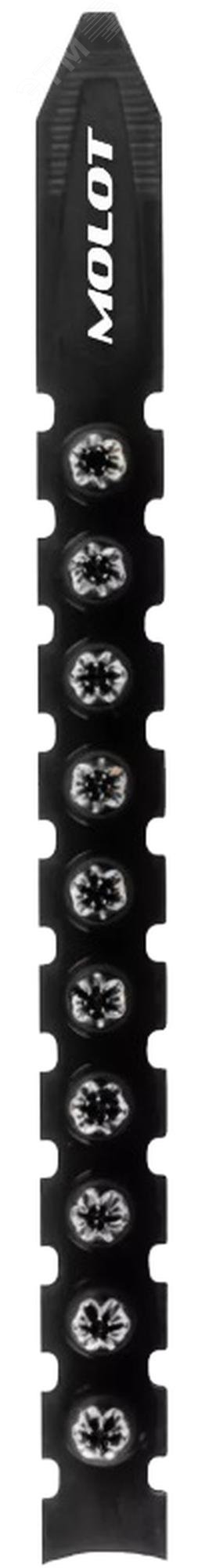 Изображение товара Патроны строительные монтажные К-6 6,8x11 черные в ленте (100шт)