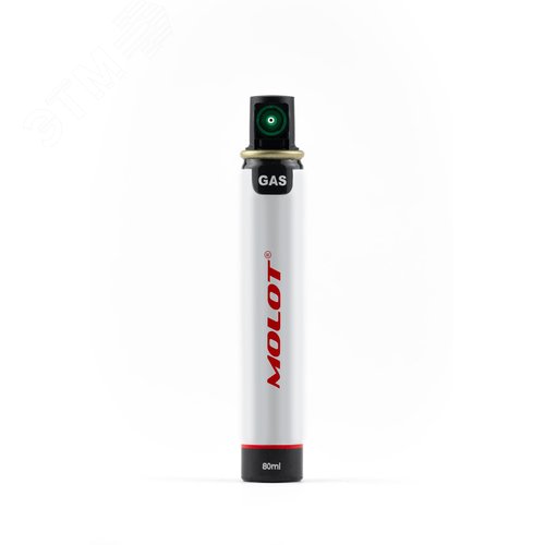 Изображение товара Баллон газовый для монтажных пистолетов GC 165-G с зеленым клапаном (шт)