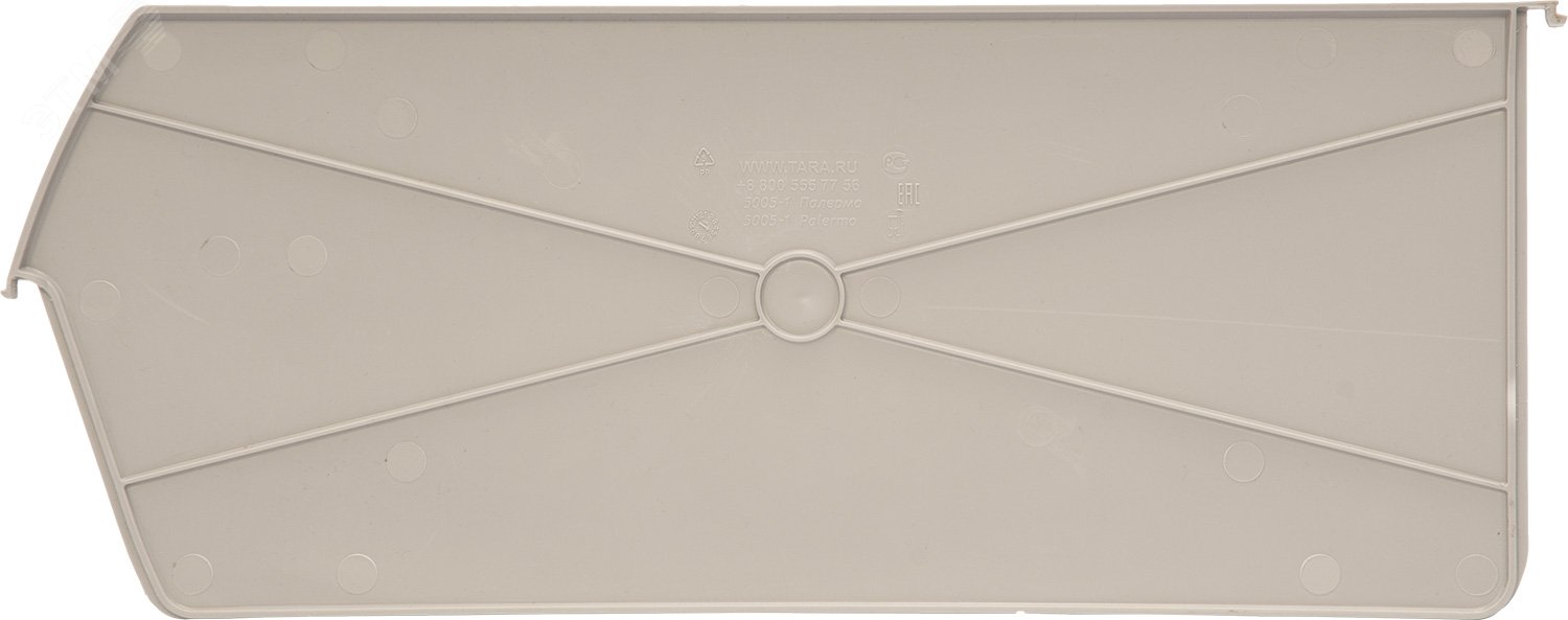 Изображение товара Разделитель по длине для ящика 5005 серый литьевой из полипропилена