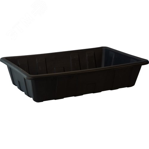 Изображение товара Паллет для отходов 1120х750х250 мм ,150 л, черный (шт)