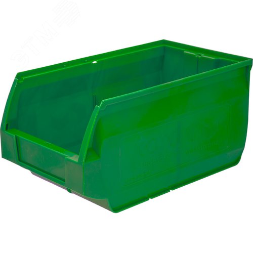 Изображение товара Ящик Napoli 400х230х200 PP, зеленый (шт)
