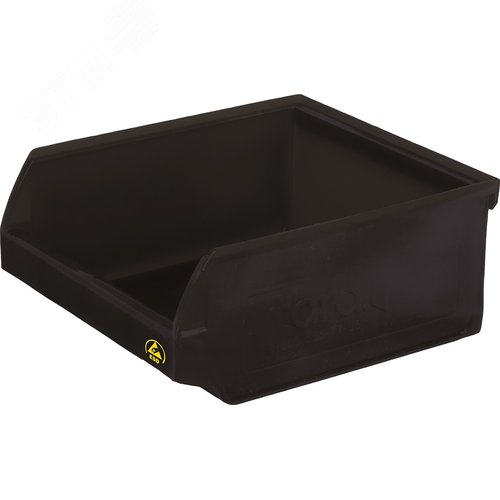 Изображение товара Ящик антистатичный Ancona 107х98х47, PP, черный (шт)