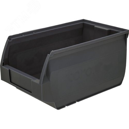 Изображение товара Ящик Verona 250х150х130 PP, тёмно-серый (шт)