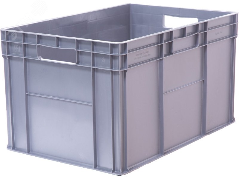 Изображение товара Полимерный ящик 600х400х340 мм для хранения и транспортировки Тара.ру